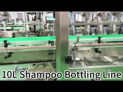 750 bottiglie/ora di shampoo detergente automatico per la linea di etichettatura per le bottiglie da 10 litri