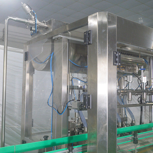 Macchina di riempimento di olio d'oliva a tamburo da 20L con 4 teste di riempimento e 1 testa di tappo