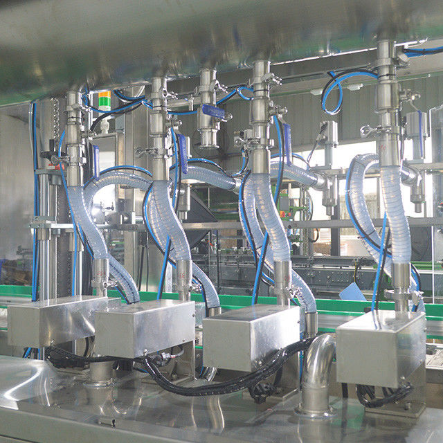 Macchina di riempimento di olio d'oliva in acciaio inossidabile 304 a due ugelli per la popolare linea di imbottigliamento
