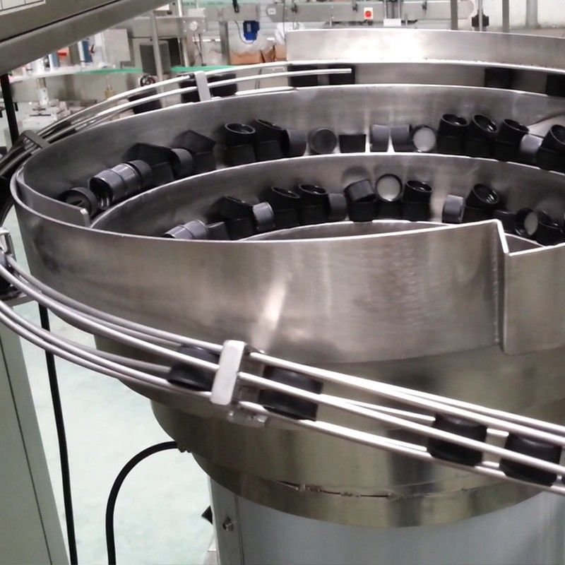 Sortitore di alimentazione con tappo di bottiglia/tubo di plastica con vibratore di selezione di coperchi di plastica per la vendita al dettaglio