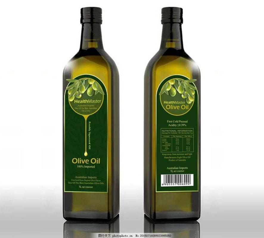 precisione Macchina di etichettatura a lato singolo per olio commestibile e lubrificante