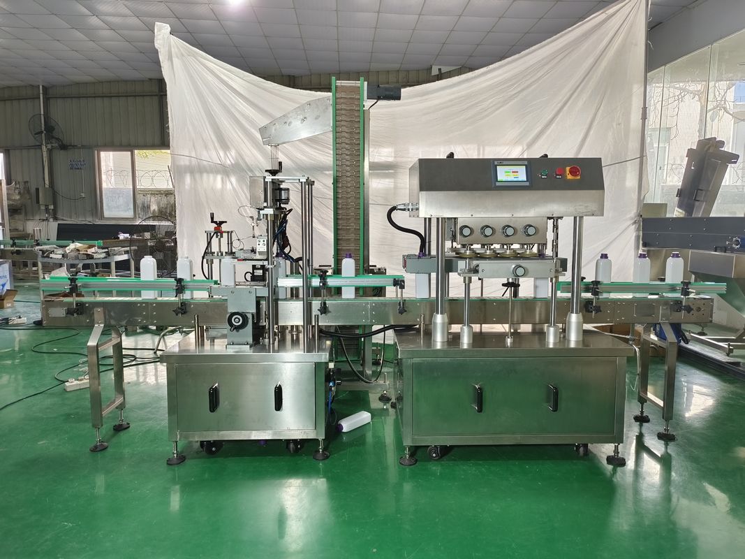 Macchina di copertura a controllo PLC per coperture inferiori di manipolatori nell'industria chimica quotidiana