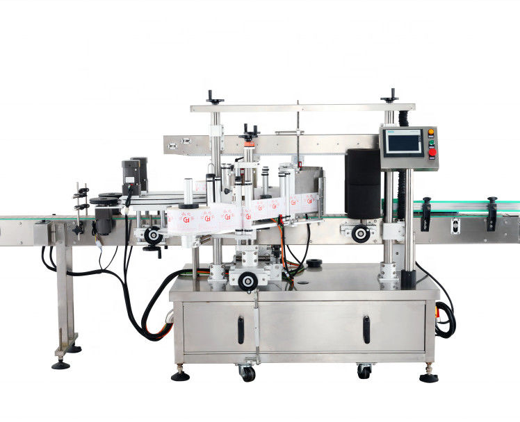 Macchina automatica per l'etichettatura delle bottiglie con etichettatura a doppio lato e tensione AC 220V/50HZ