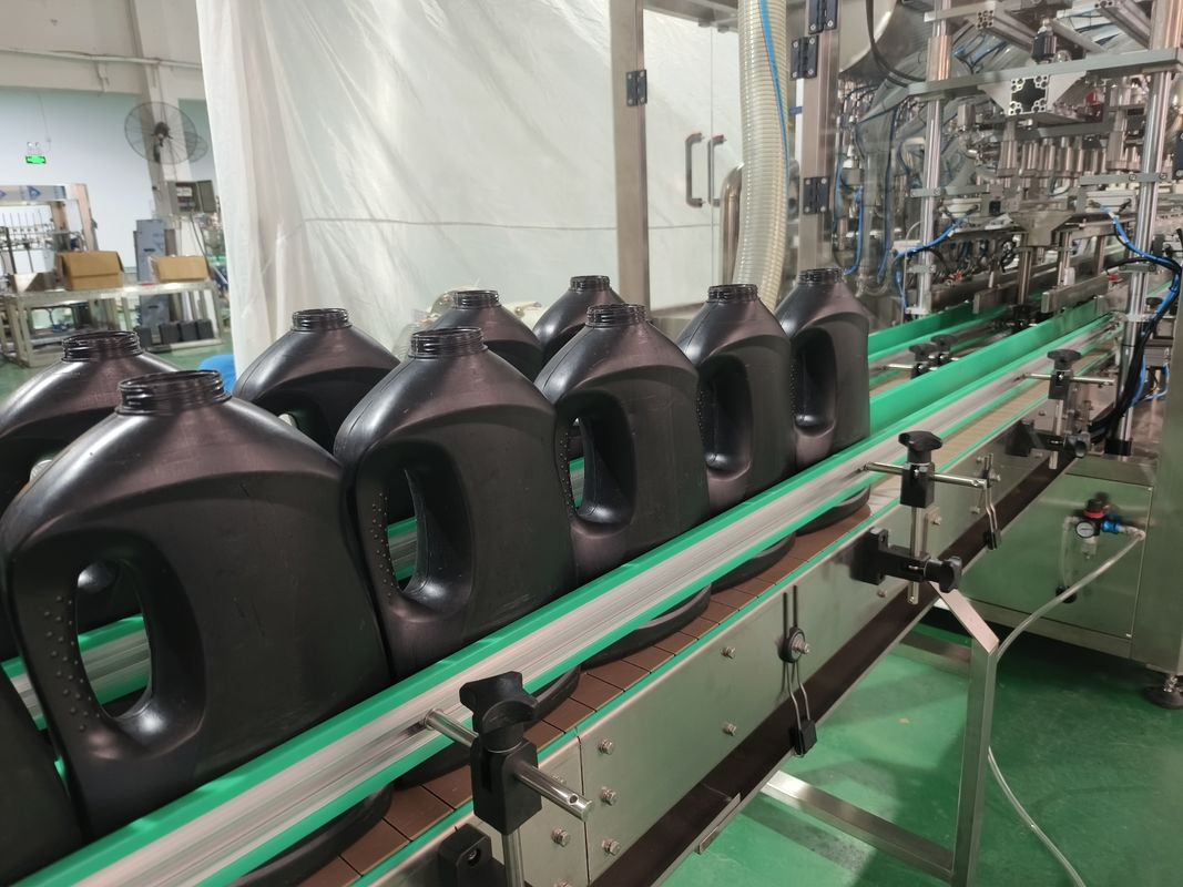 Linea di produzione di etichettatura a doppio lato per il gel da doccia