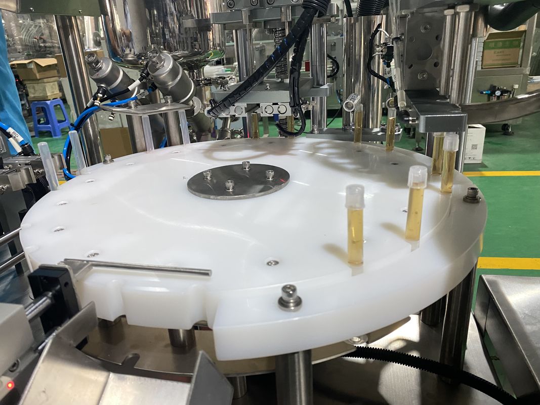 Macchina integrata per riempimento di gel con ghiandola a scarico completamente automatizzata Capacità 1-10 ml