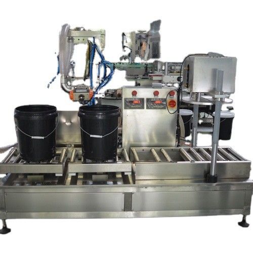 Macchina di riempimento da 78 kg per il riempimento e la pesatura manuale del barile di olio lubrificante da 5-50L