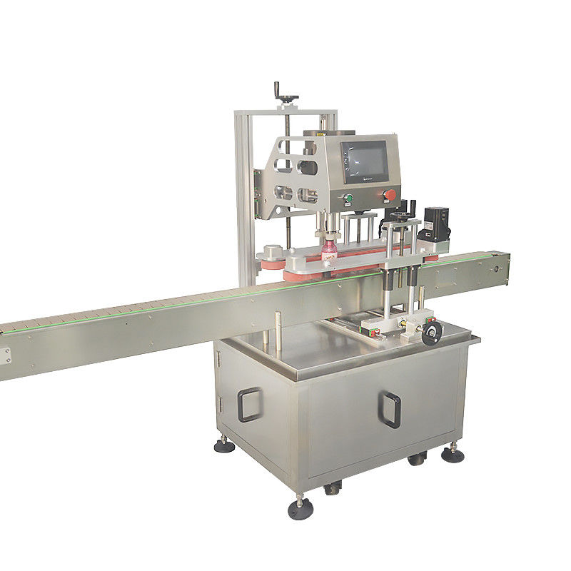 320 KG High Automation Rotary Bottle Screw Capping Machine per materiale di imballaggio metallico