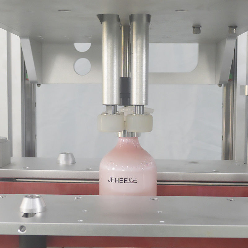 320 KG High Automation Rotary Bottle Screw Capping Machine per materiale di imballaggio metallico