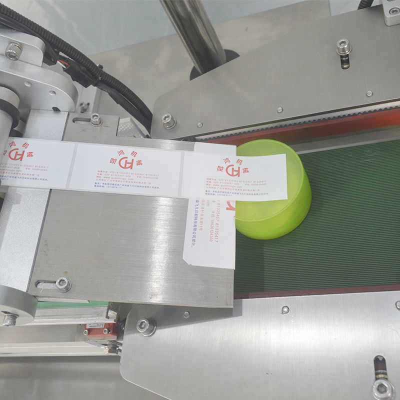 Macchina per l'etichettatura di superfici piatte ad alta produttività con schermo palpabile PLC a controllo del programma