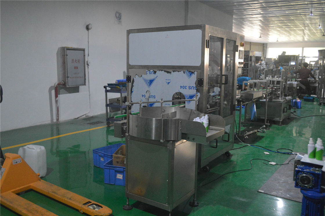 16 teste bottiglia per la cura della pelle pompa peristaltica macchina di riempimento linea di produzione per l'uscita