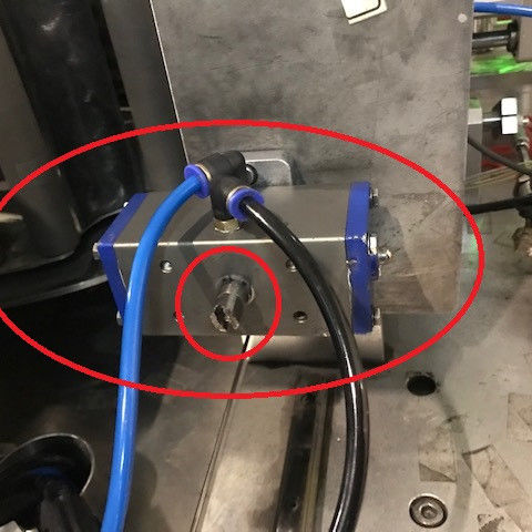 Componenti del nucleo del motore Attuatore pneumatico per etichettatura di macchine di ricambio