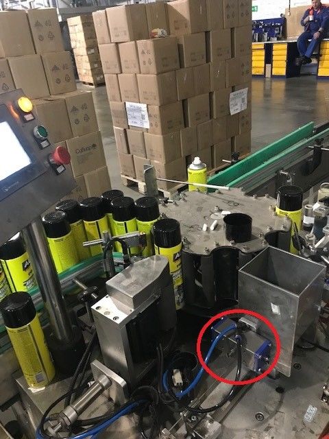 Componenti del nucleo del motore Attuatore pneumatico per etichettatura di macchine di ricambio
