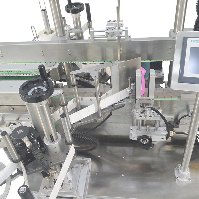 Macchina di etichettatura elettrica a grande velocità 2000BPH per bottiglie piatte, rotonde e quadrate