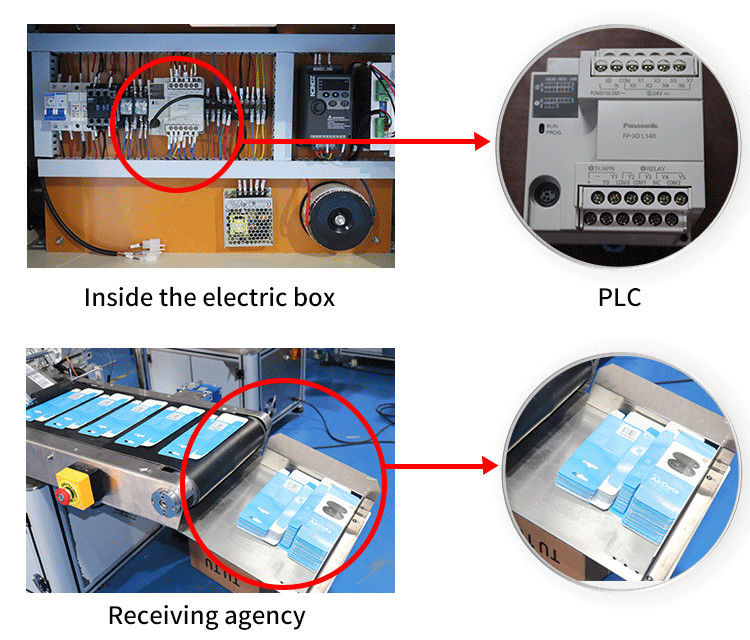 220V/380V/110V Voltage Automatic Self-Adhesive Card Labeling Machine per l'etichettatura rapida