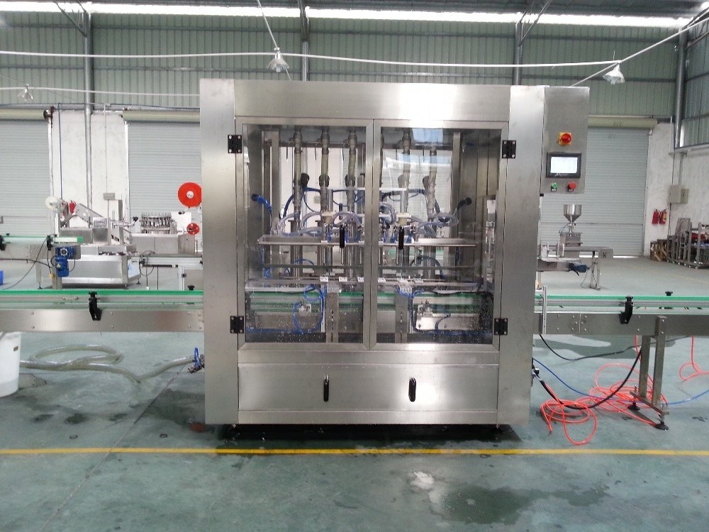 Alta precisione 1.5KW/AC220V 50/60HZ Servo Piston Filling Machine per olio lubrificante