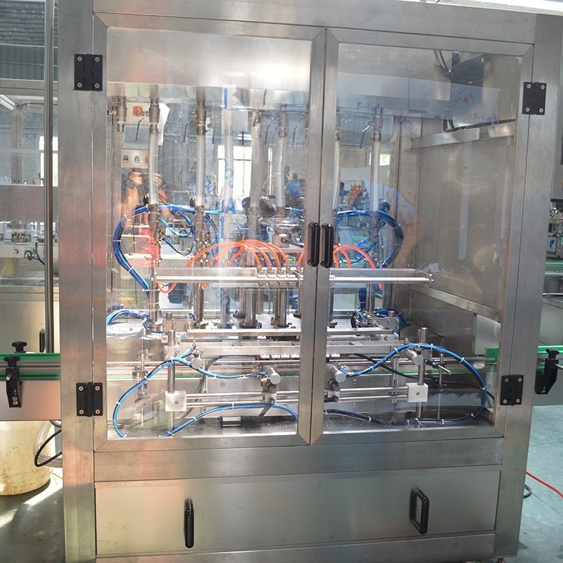 Alta precisione 1.5KW/AC220V 50/60HZ Servo Piston Filling Machine per olio lubrificante