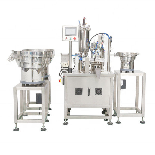 Macchina di riempimento automatico della siringa a gel con tappo per una precisione di riempimento di ± 1 ml