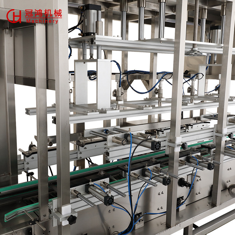 Press Plug Connection 5-Head High Speed Automatic 20L Paint Filling Machine per bottiglia