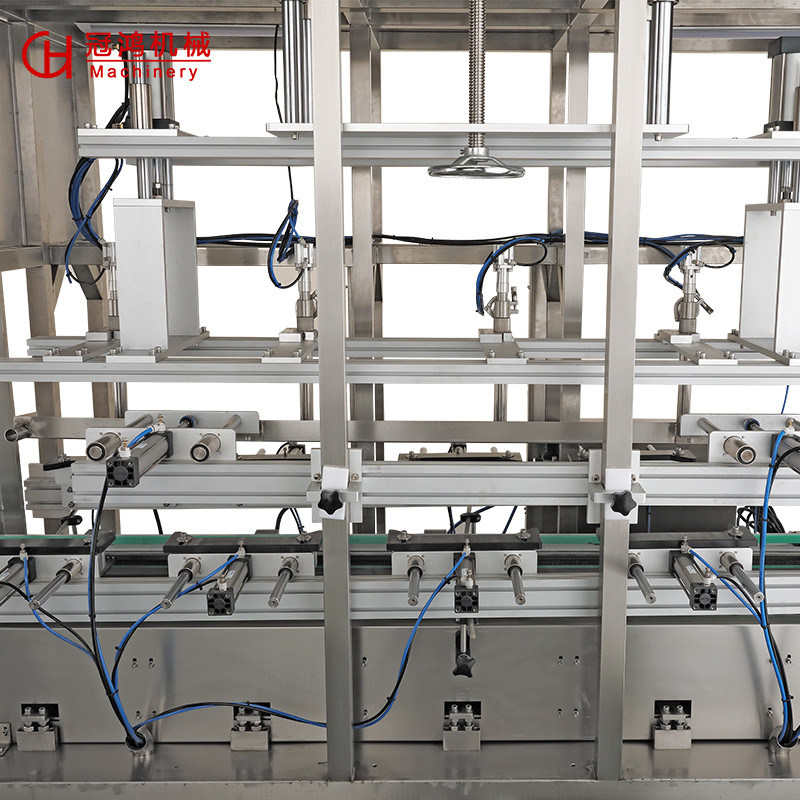 Press Plug Connection 5-Head High Speed Automatic 20L Paint Filling Machine per bottiglia