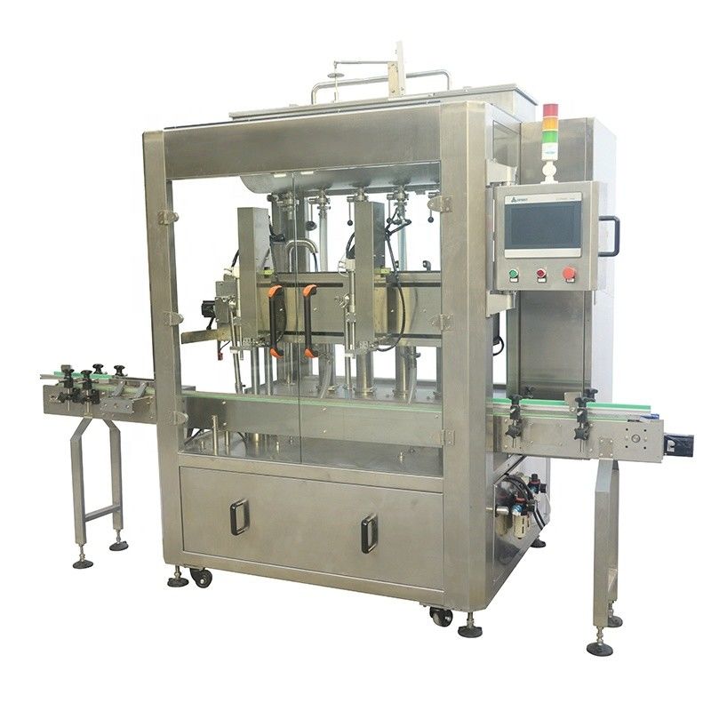 Linea automatica di riempimento di bottiglie liquide con tappo per shampoo/gel doccia/olio/detersivo