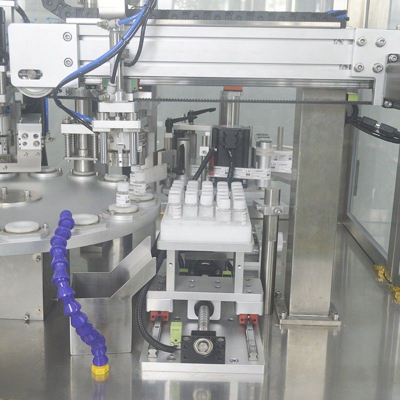 1 Testa di copertura Macchina per la linea di imballaggio di riempimento su piccola scala per tubo di prova multifunzione