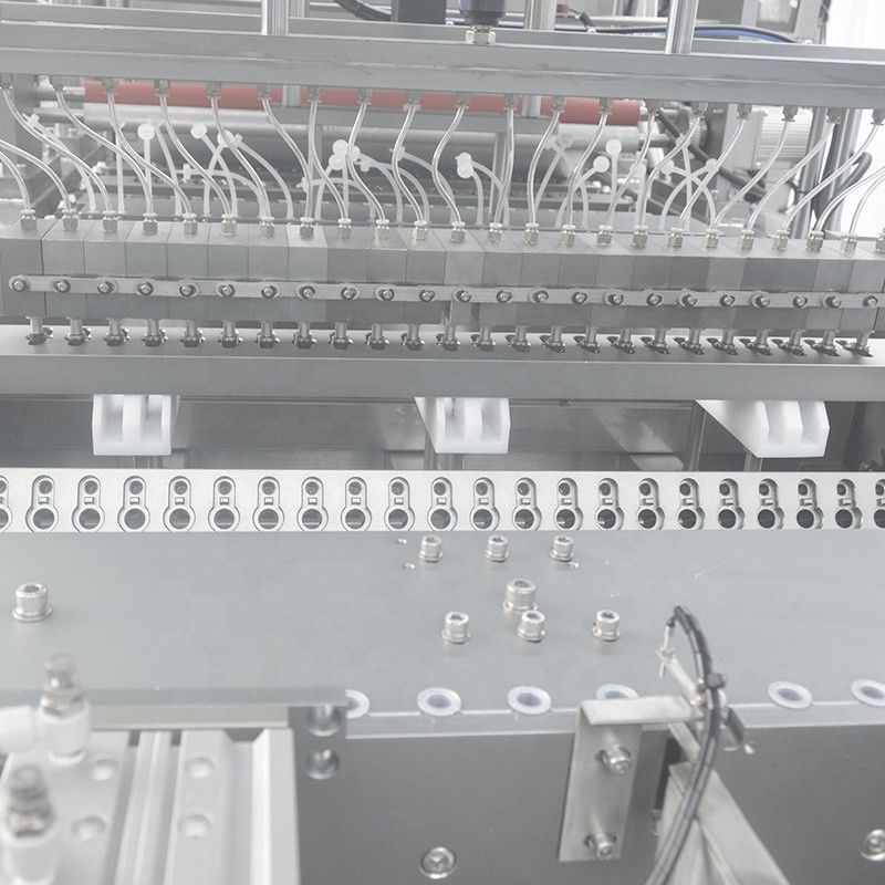Macchina di riempimento di flaconi per provette e contenitori di campioni in plastica controllata da PLC
