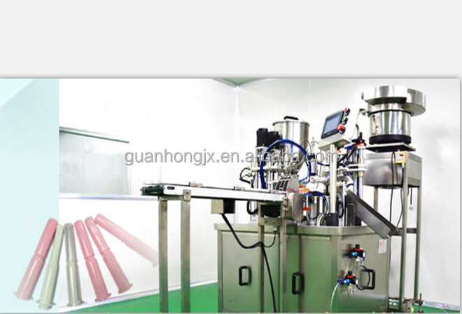 Macchina di riempimento di preservativi liquidi con pressione d'aria e tipo azionato meccanicamente 0,6-0,8MPa