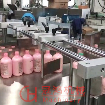 Macchina di riempimento automatico a 4 teste di liquido per l'imballaggio di olio commestibile/shampoo/liquido/detergente