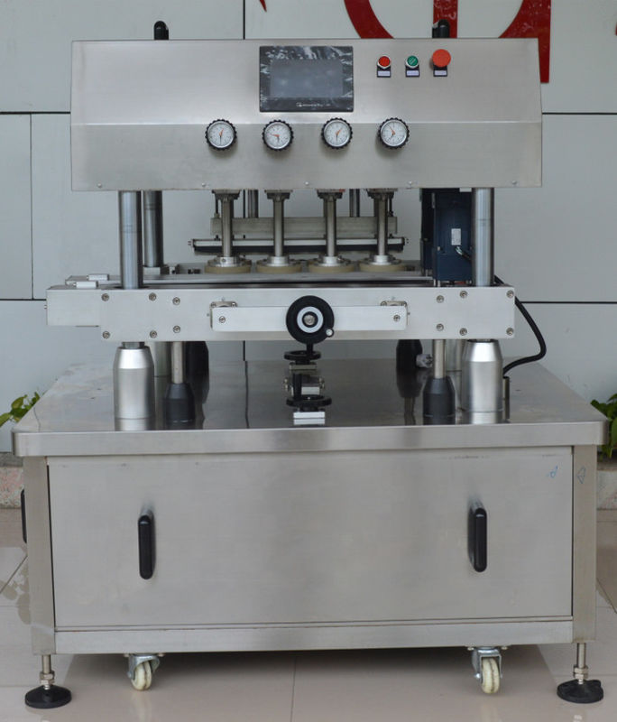 Tipo di imballaggio Cassa in legno 900 KG Macchina di copertura rotonda di bottiglie in plastica con sorter del coperchio
