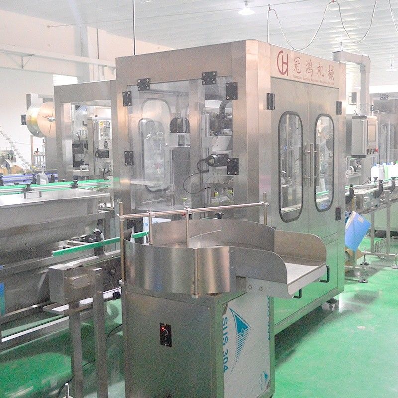 Macchina di riempimento a servo pistone a 4 teste per la linea di produzione automatica di acido solforico